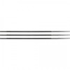 Напильник цилиндрический для цепей 200мм Т15 d4,8мм (3шт.), FLO, 79863
