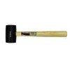 Киянка резиновая с деревянной ручкой (227г, ?48мм) Forsage F-180380